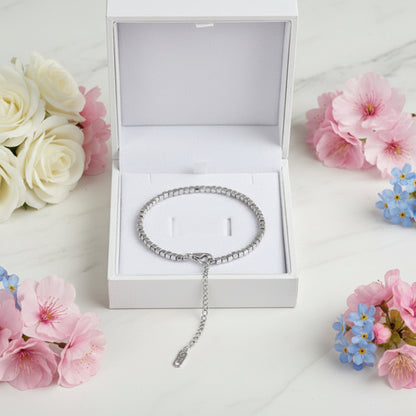 Modern French Chic Fragmented Candy Sweets Bracelet set in 18K Gold Plating Capella Jewellery