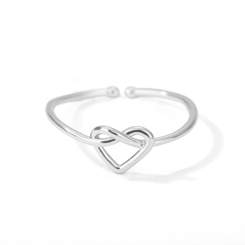 18K Gold Plated Love Heart-shaped Ring