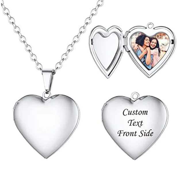 Personalized Photo Locket Necklace