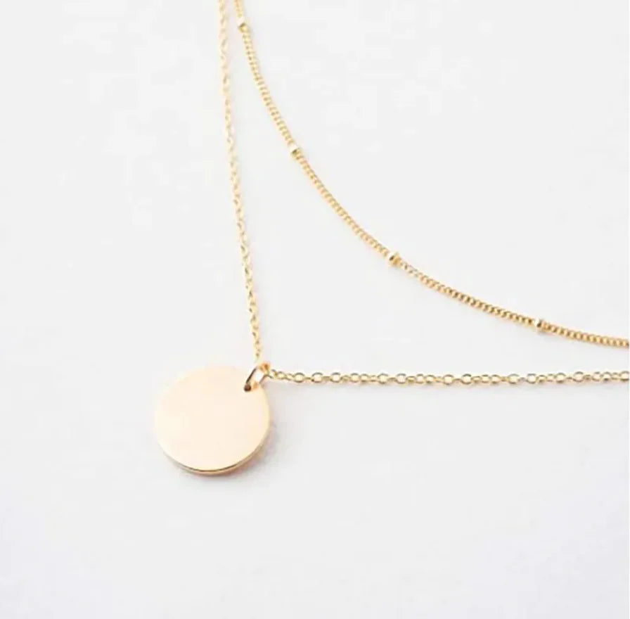 Personalized Double Layer Necklace Hot Selling