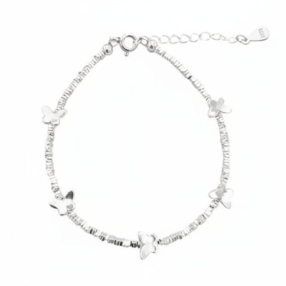 European Delicate Butterfly Bracelet Small Sweet Candy Pieces set in 925 Sterling Silver Capella Jewellery
