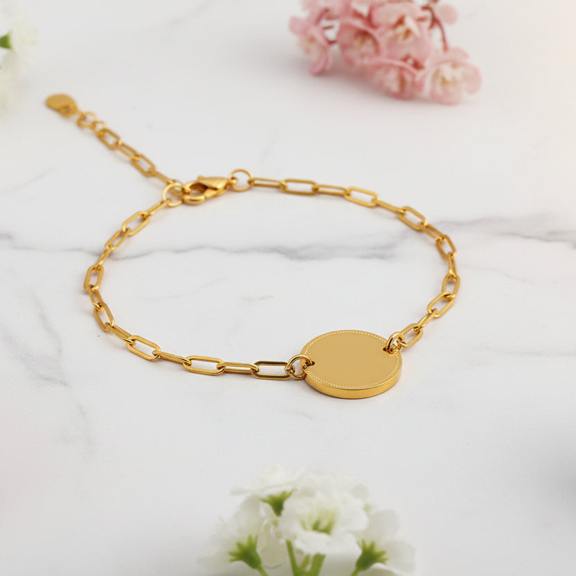 Twelve Constellation Stars Signs Micro Inlaid Natural Zircon Bracelet set in 18K Gold Plating