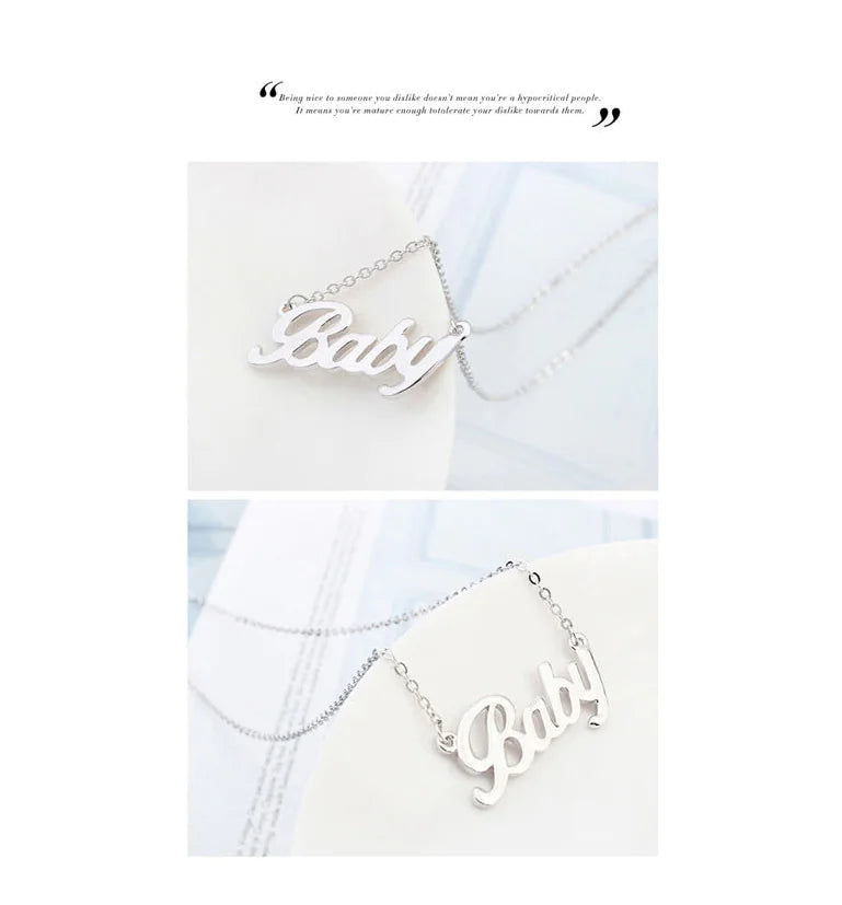 Luxury Gold-Plated Initial Necklace - Letter Jewelry