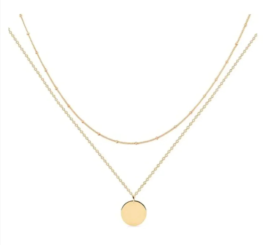 Personalized Double Layer Necklace Hot Selling