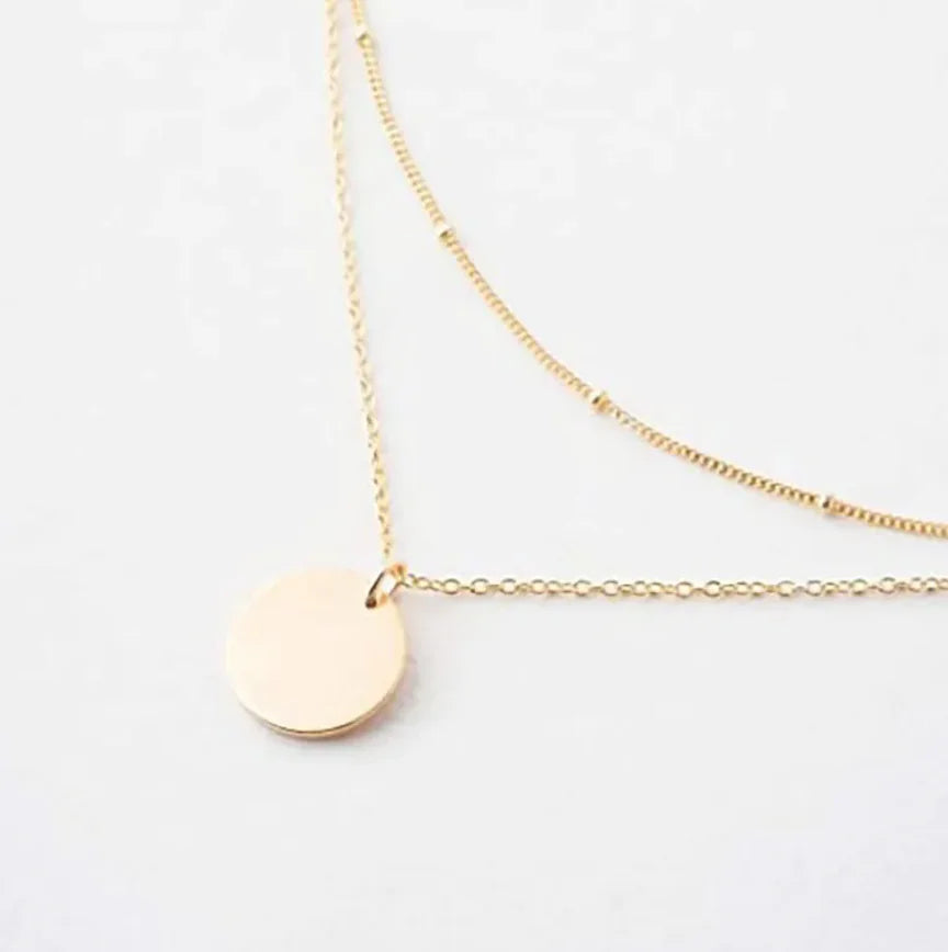 Personalized Double Layer Necklace Hot Selling