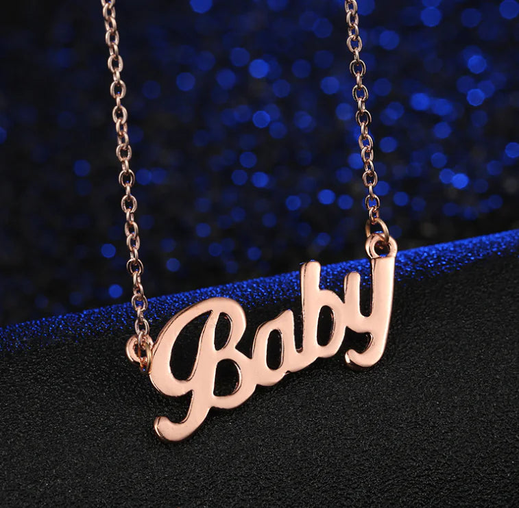 Luxury Gold-Plated Initial Necklace - Letter Jewelry